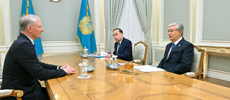 President Kassym-Jomart Tokayev welcomed Ambassador Kestutis Jankauskas of the European Union to Kazakhstan