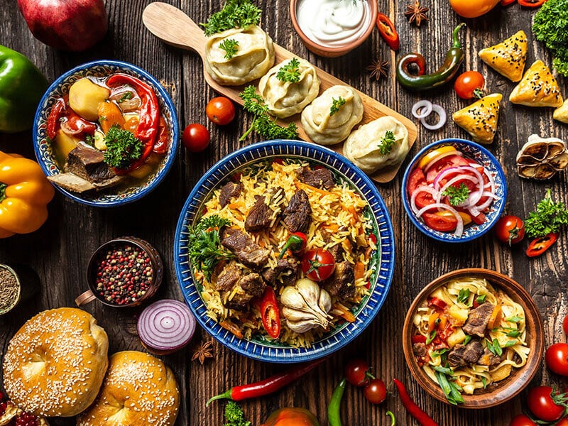 Uzbekistan's meat-heavy cuisine welcomes Greenwise, providing plant-based options