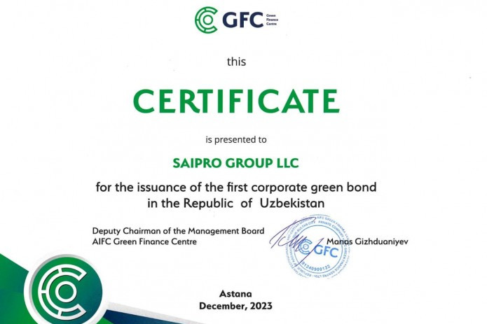 Uzbekistan's Saipro Group breaks ground with first-ever 