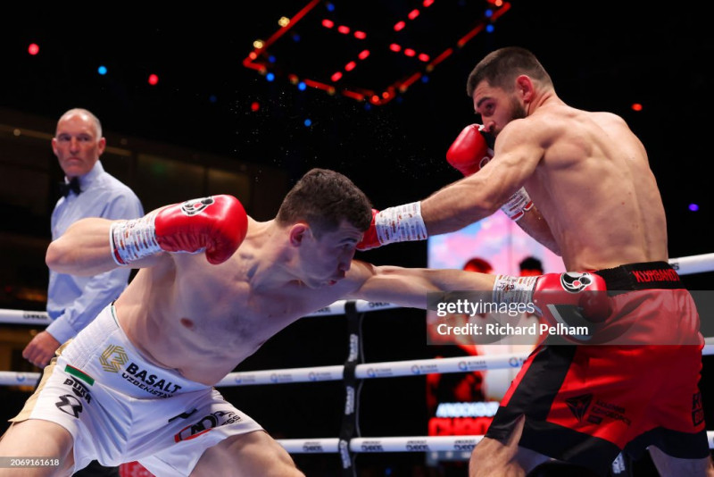 Uzbek boxer Israil Madrimov claims WBA title in historic victory over Kurbanov  