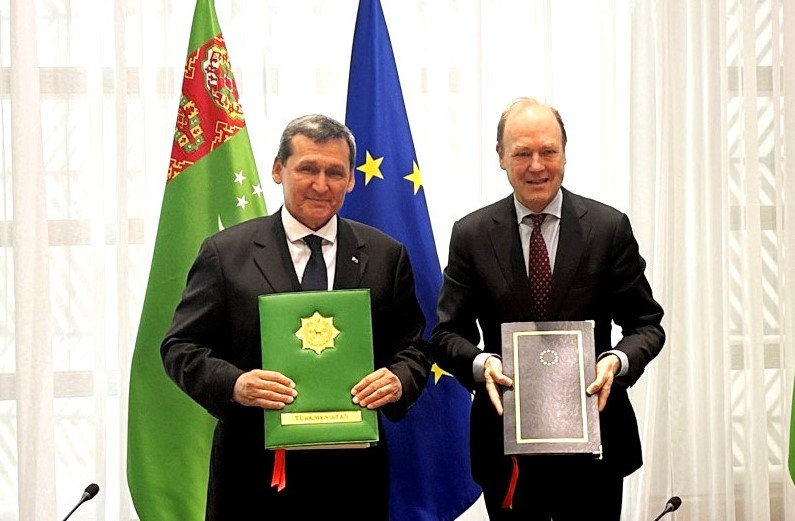 Turkmenistan and EU sign Protocol to Partnership and Cooperation Agreement